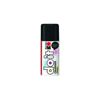 Marabu Peinture aérosol do it Chalkboard 150 ml, Noir