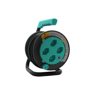 Schönenberger Bobine de câble 15 m turquoise