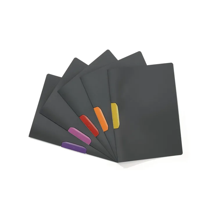 DURABLE Chemises à clip DuraswingColor  anthracite