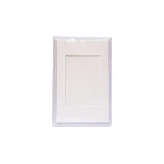 Folia Carte passe-partout 220g-m2  perle carrée blanc