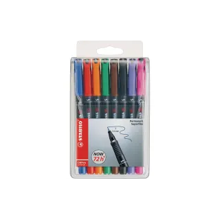 STABILO Stylo à feuilles OHPen Universal S 8 pièces