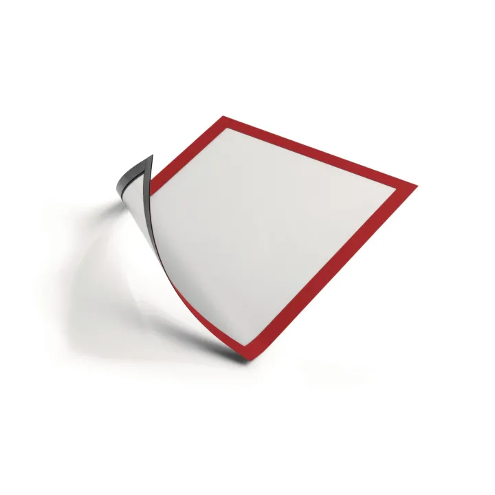 DURABLE Cadre de présentation Duraframe Magnetic A4 5 pièces Rouge