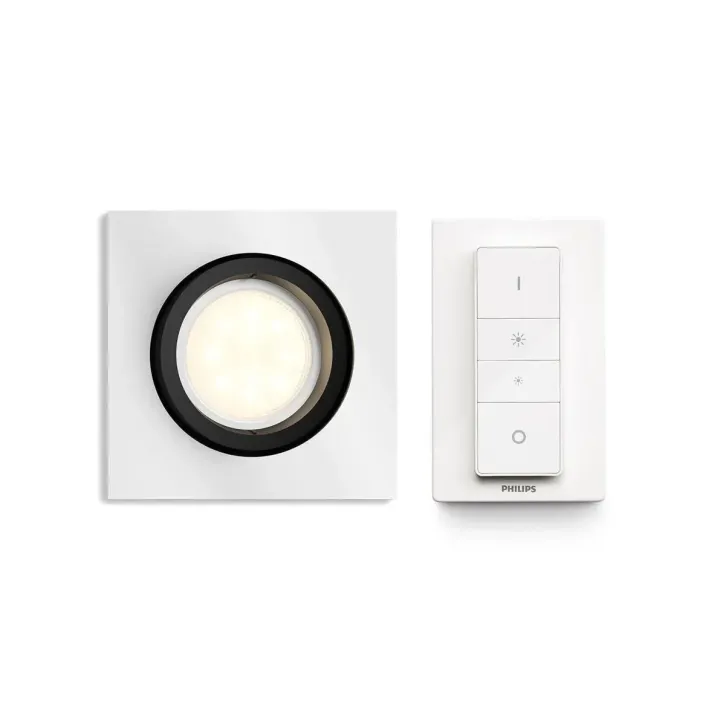 Philips Hue Spot à encastrer Milliskin 50421-48-P7 GU10 Noir