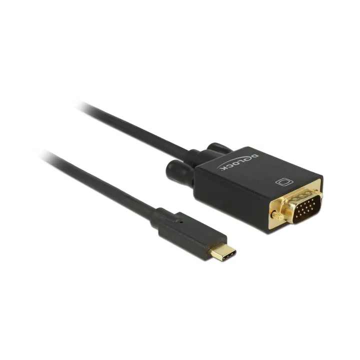 Delock Câble USB type C - VGA, 1 m