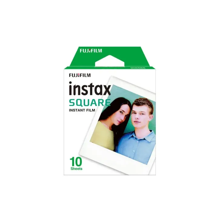 Fujifilm Film instantané Instax Square 10 feuilles blanches