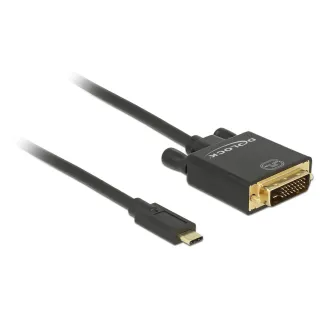 Delock Câble 4K USB type C - DVI-D, 1 m