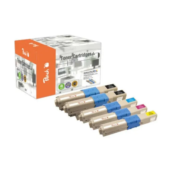 Peach Kits de toner OKI 44469704-6 - 44469803 2x BK, 1x C, M, Y