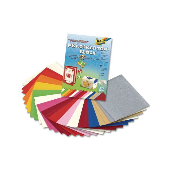 Folia Papier de gaufrage Toute lannée Multicolore