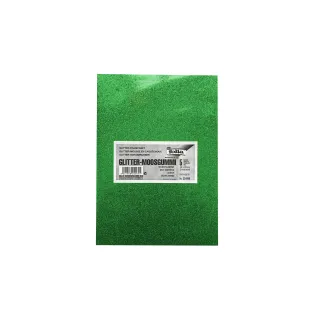 Folia Set de caoutchouc mousse Giltter 5 pièces, vert