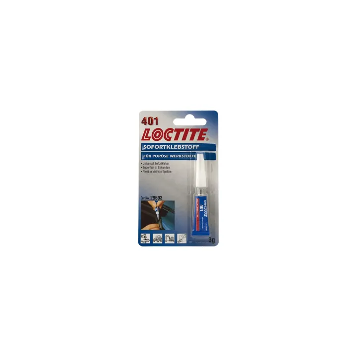 Loctite Colle 401, 1 Pièce-s, Transparent