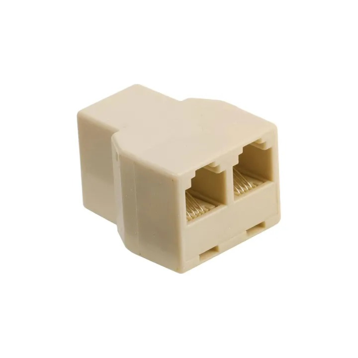 Wirewin Adaptateur pour téléphone 6P-4C RJ11 à RJ11