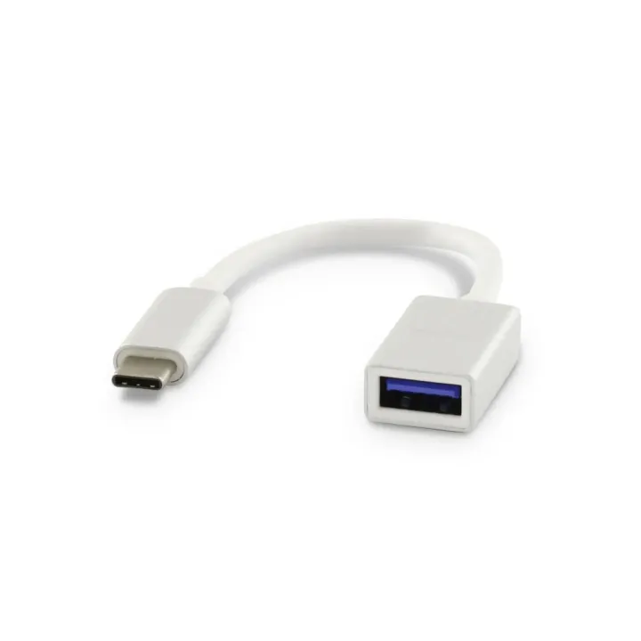 LMP Adaptateur USB 3.0 USB-C - USB-A 15 cm Extension Silver