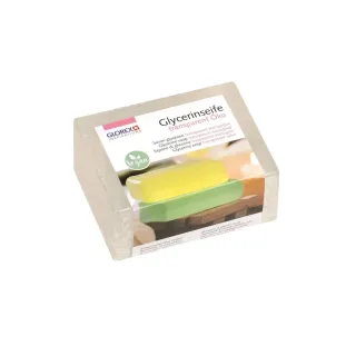 Glorex Savon à la glycérine Éco 500g, transparent