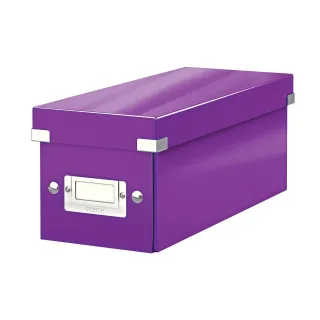 Leitz Boîte de rangement CD Click&Store violet