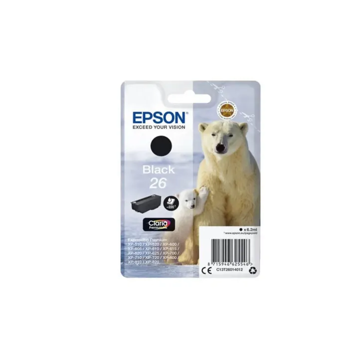 Epson Encre T26014012 noir