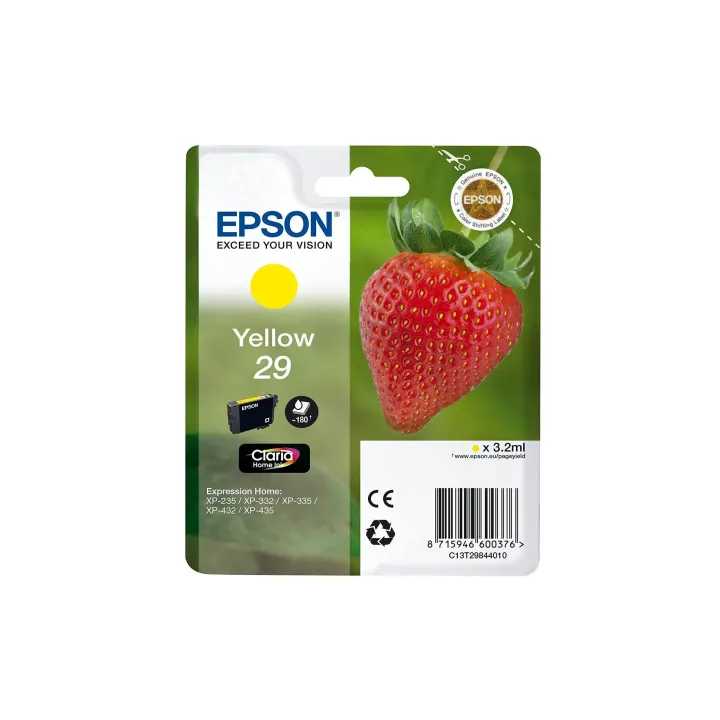 Epson Encre T29844012 Yellow