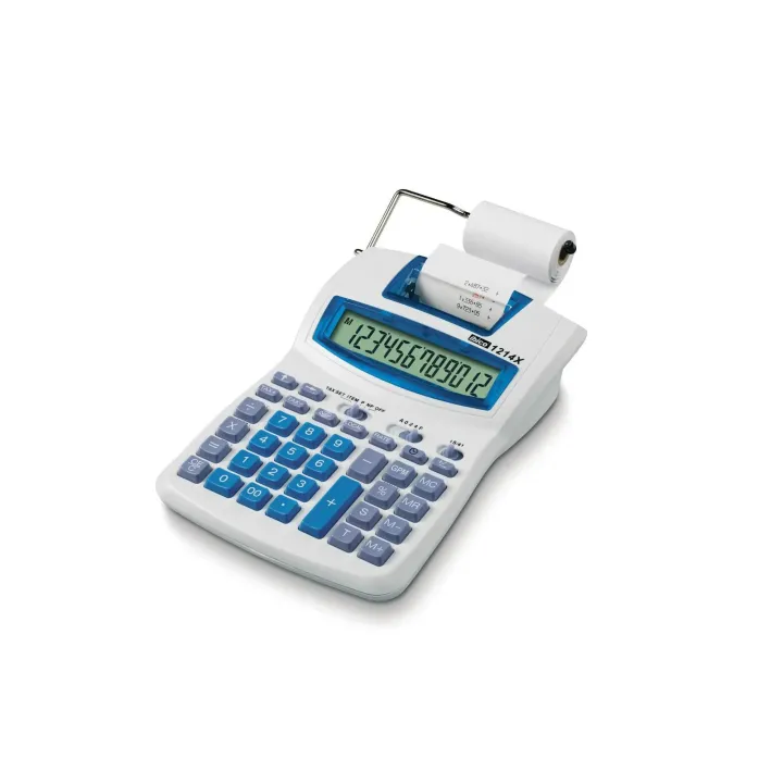 Ibico Calculatrice de bureau 1214X avec fonction dimpression