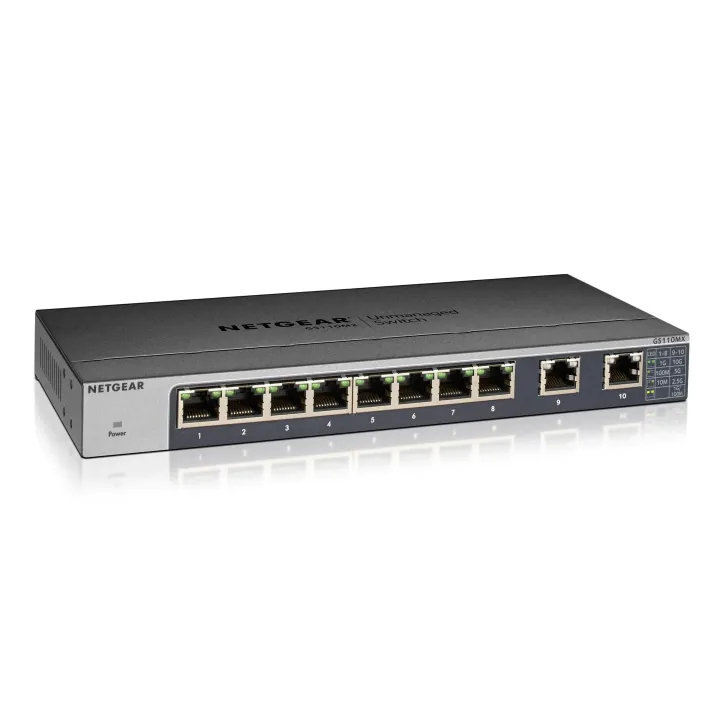 Netgear Switch GS110MX 10 Port