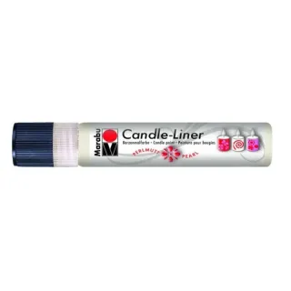 Marabu Peinture pour bougie Candle-Liner 25 ml, Blanc