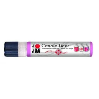 Marabu Peinture pour bougie Candle-Liner 25 ml, Rose