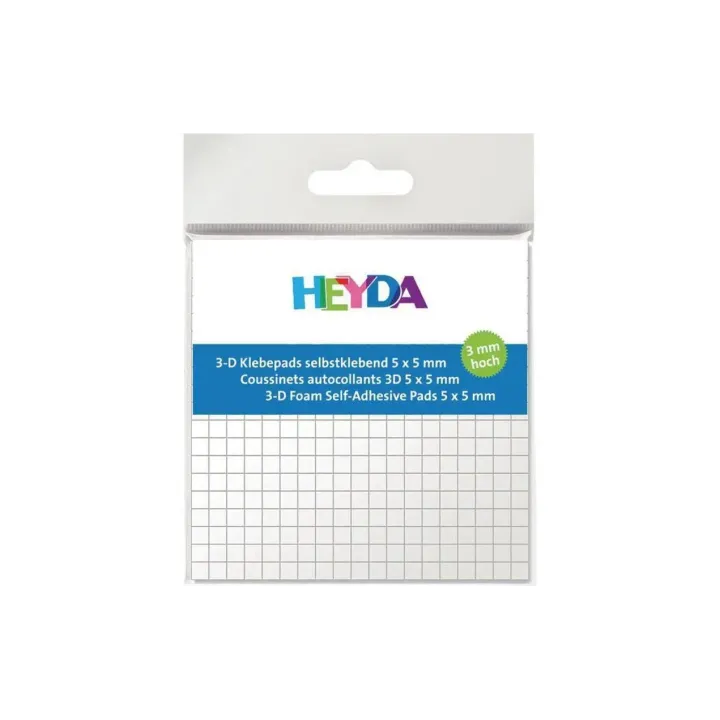 Heyda Pastille adhésive 361 Pièce-s, Blanc