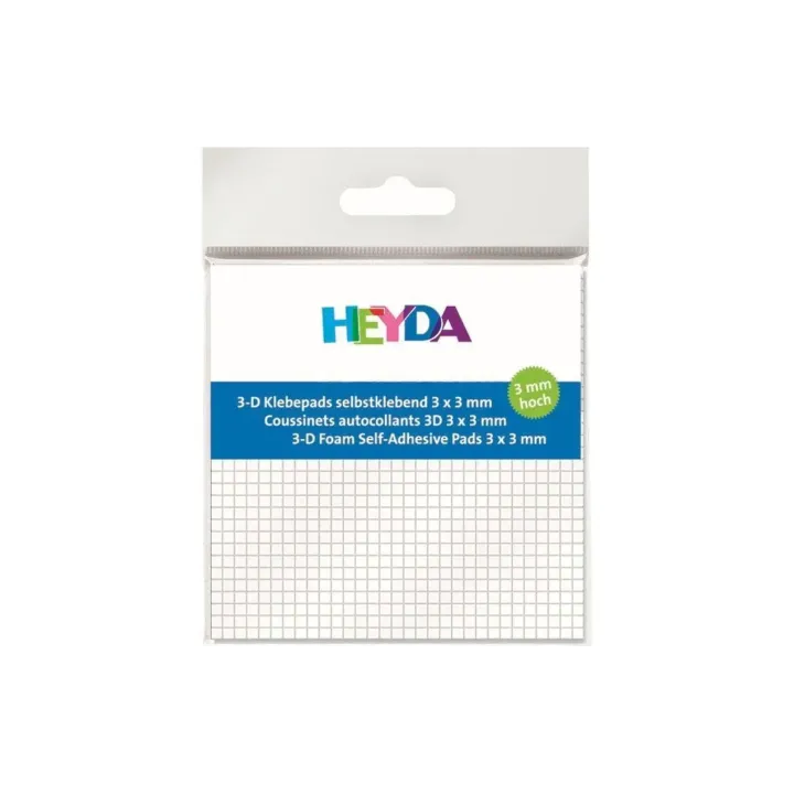 Heyda Pastille adhésive 961 Pièce-s, Blanc