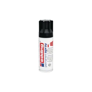 edding Acrylique en bombe 5200 200 ml, Noir mat