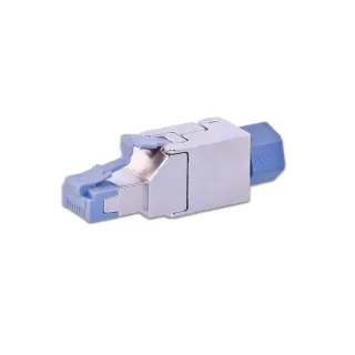 Wirewin Connecteur RJ45 Cat.6A 10Gbps Montage sur site, 1 pièce