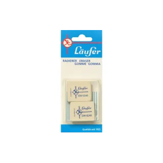 Läufer Gomme SW 240 2 pièces, Blanc