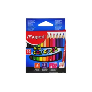 maped Crayons de couleur Color Peps Mini 12 pièces