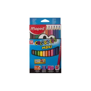 maped Crayons de couleur Color Peps Maxi 12 pièces