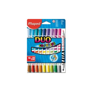 maped Crayon feutre Color Peps 2 couleurs 10 pièces