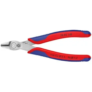 Knipex Pinces coupantes de côté pour l’électronique Super Knips XL 140 mm rusé