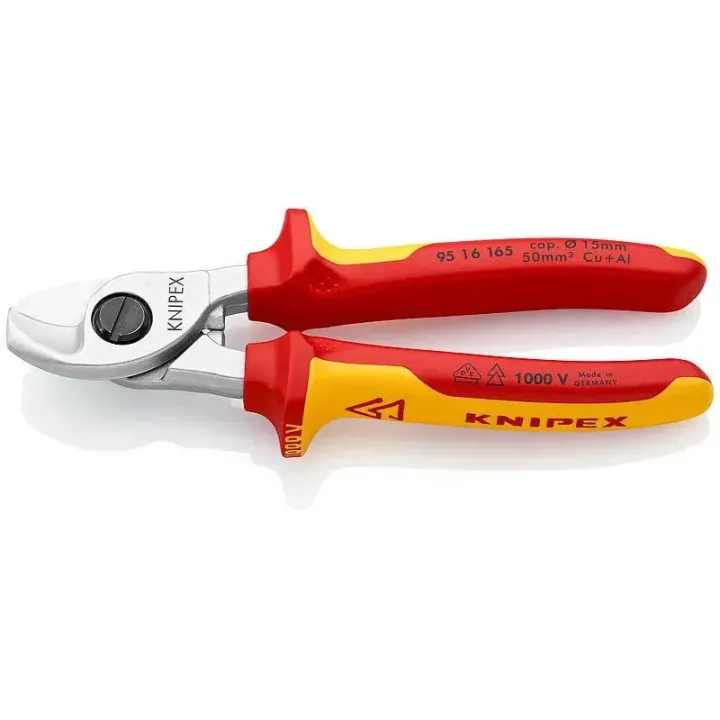 Knipex Coupe-câble 165 mm 1000 V chromé