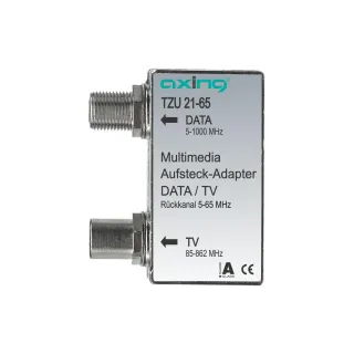 Axing Adaptateur enfichable TZU 21-65 Multimedia