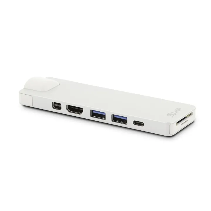 LMP Station daccueil USB-C Compact Dock Argent