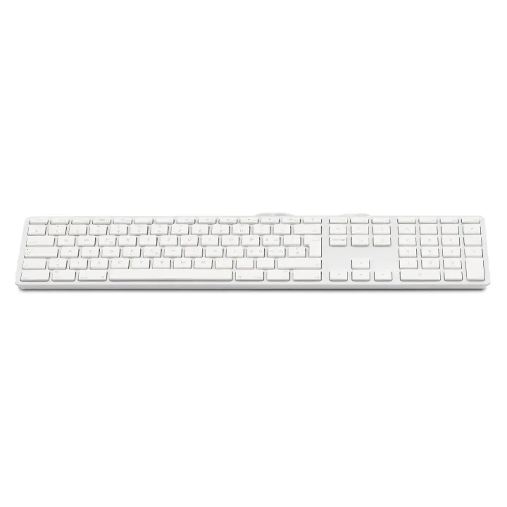 LMP Clavier KB-1243 Argent, Mac CH layout avec pavé numérique