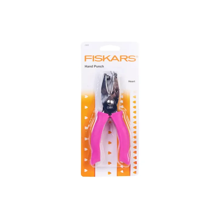 Fiskars Perforatrice à motif Grand Coeur, 0.64 cm