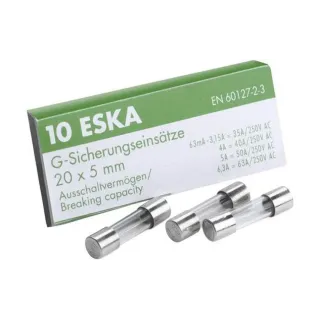 Elektromaterial Fusible ESKA 5 x 20 FST 0.8A