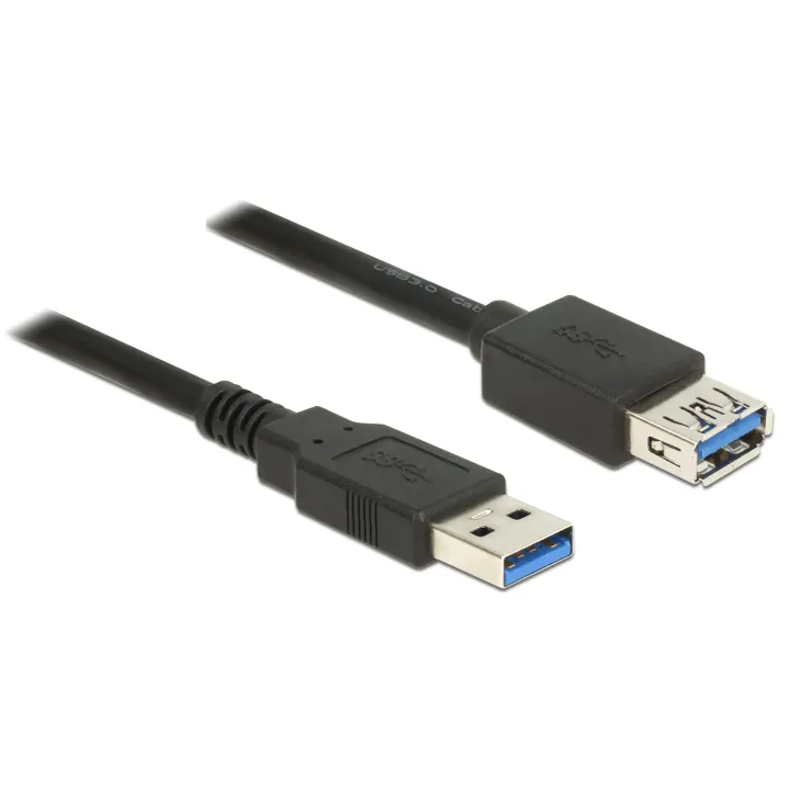 Delock Câble de prolongation USB 3.0  USB A - USB A 2 m