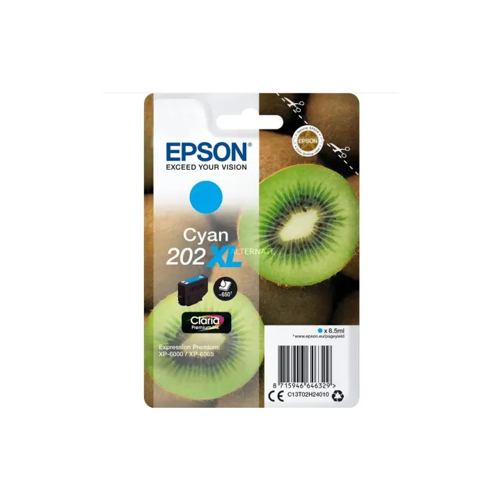 Epson Encre 202 XL - C13T02H24010 Cyan