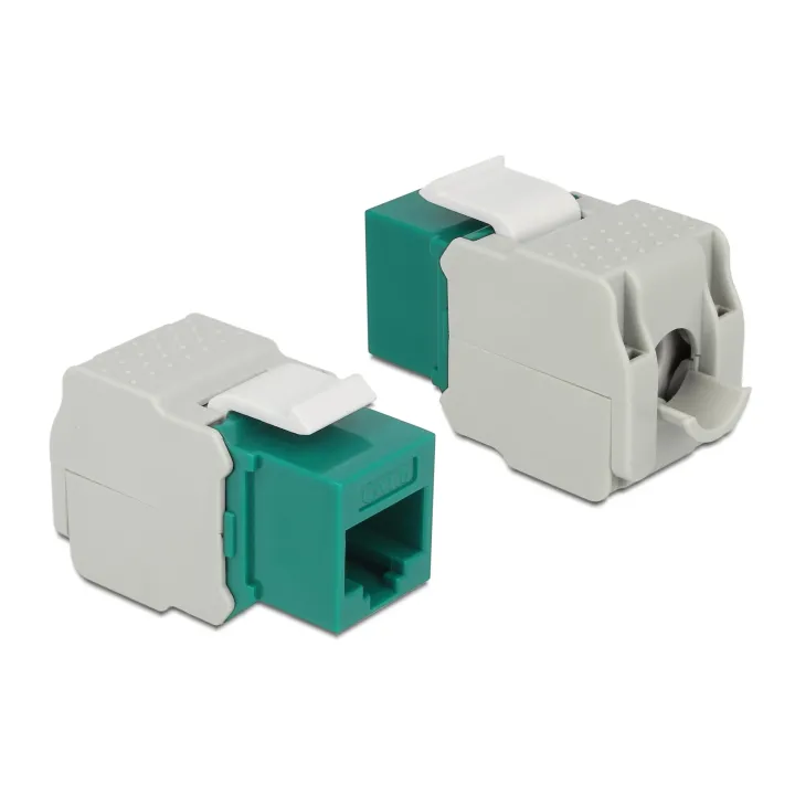 Delock Module Keystone RJ-45 Cat.6, UTP verdoyant