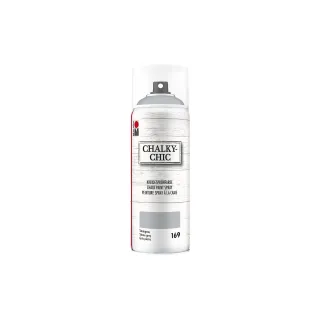 Marabu Peinture spray à la craie Chalky-Chic 400 ml, Gris