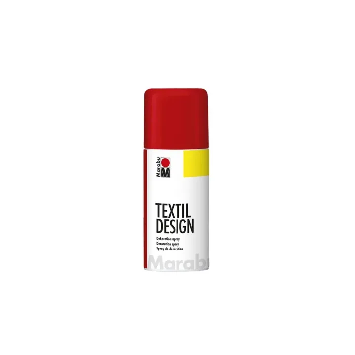 Marabu Peinture pour textile Textil Design 150 ml, Rouge