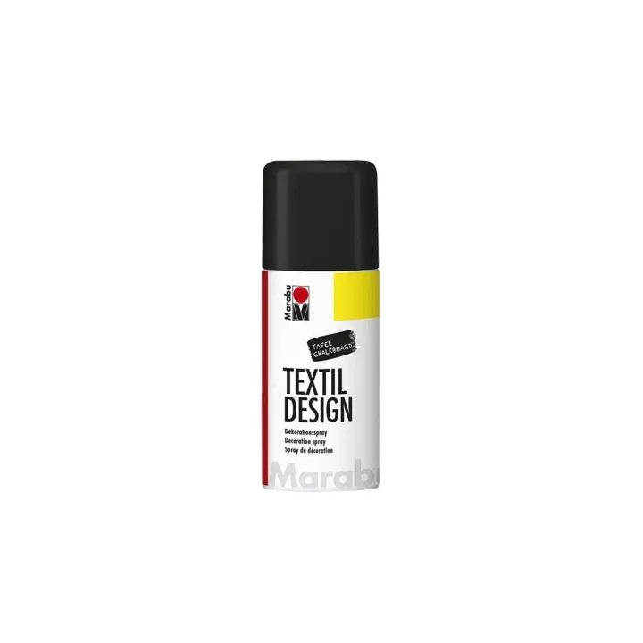 Marabu Peinture pour textile Textil Design 150 ml, tableau noir mat