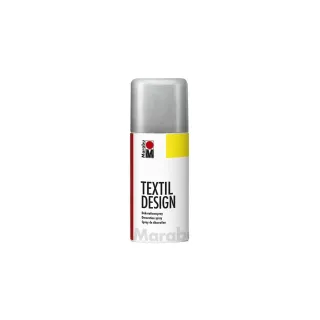 Marabu Peinture pour textile Textil Design 150 ml, Argenté