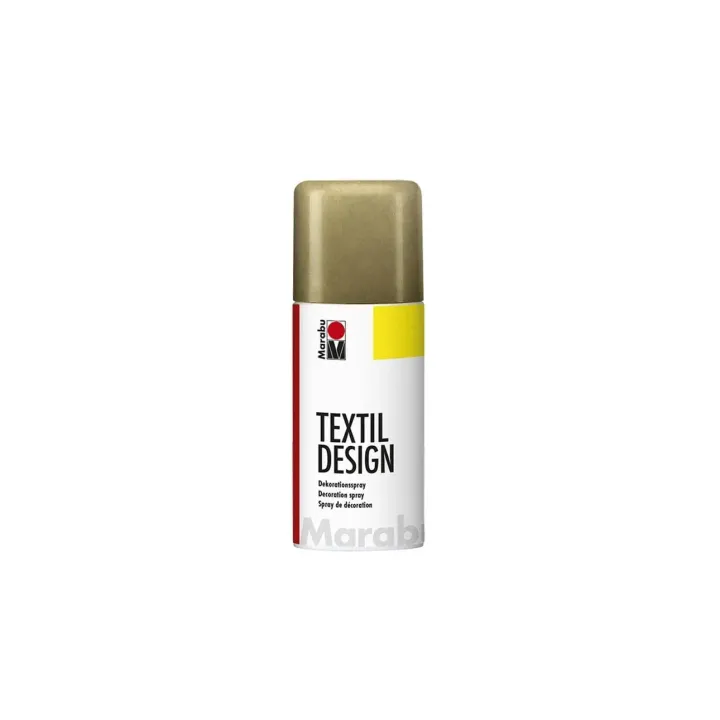 Marabu Peinture pour textile Textil Design 150 ml, Doré