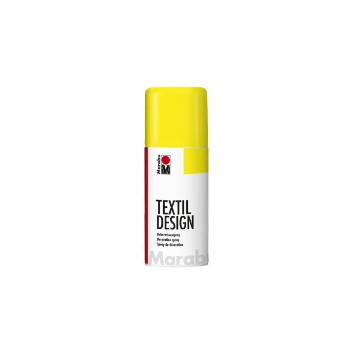 Marabu Peinture pour textile Textil Design 150 ml, Jaune fluo