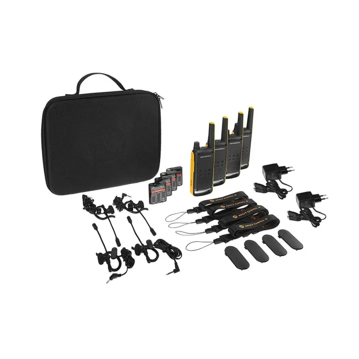 Motorola Kits d’appareils radio TLKR T82 Extreme 4 pièces