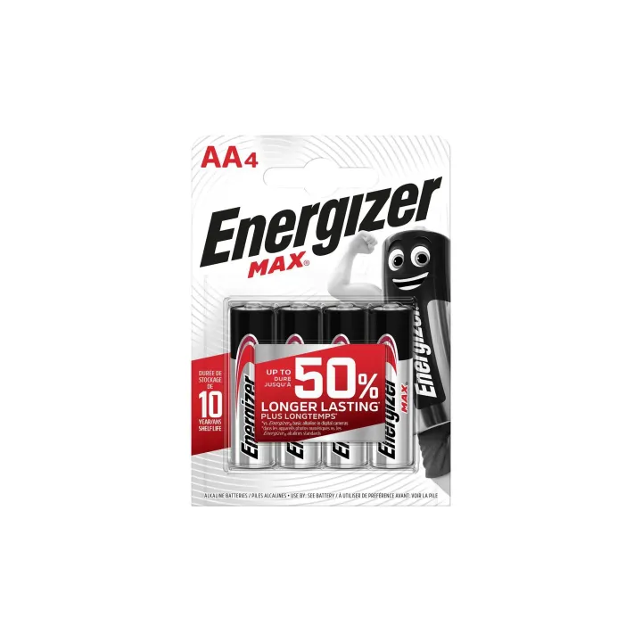 Energizer Pile Max Mignon AA 4 Pièce-s